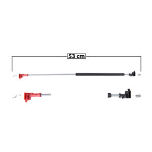 107647 CHICOTE CERRADURA CV ASTRA 00-05  4 PUERTAS 53 CM GENERICA TRASERA DERECHA/IZQUIERDA