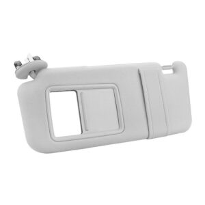 107671 VISERA TY CAMRY 07-11 1 PIEZA CON ESPEJO CON LUZ GRIS TELA TIPO ORIGINAL DELANTERA IZQUIERDA