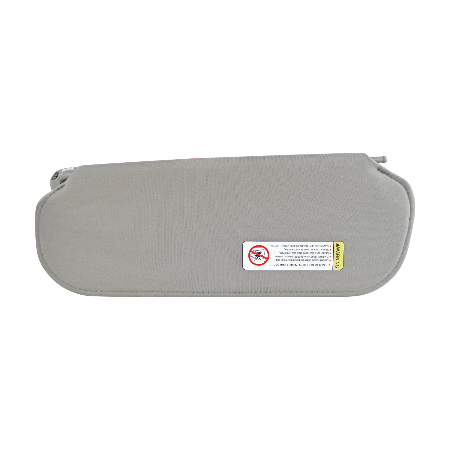 107716 VISERA CV EXPRESS VAN GM SAVANA 03-19 1 PIEZA SIN ESPEJO BEIGE TELA TIPO ORIGINAL DELANTERA IZQUIERDA