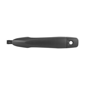 107793 MANIJA EXTERIOR NS KICKS 17-22/VERSA 20-22/NP300/FRONTIER 16-22  CON HOYO PARA LLAVE SIN SENSOR LISA NEGRA PLASTICO HUSHAN DELANTERA IZQUIERDA