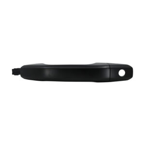 107907 MANIJA EXTERIOR GM SIERRA  CV CHEYENNE/SILVERADO 19-24  CON HOYO PARA LLAVE SIN SENSOR LISA NEGRA PLASTICO TWN HUSHAN 13526767/84496227 Izquierdo Delantera