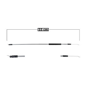 108098 CHICOTE CERRADURA HD CITY 15-20  55 CM BRA GENERICA Derecho Trasera