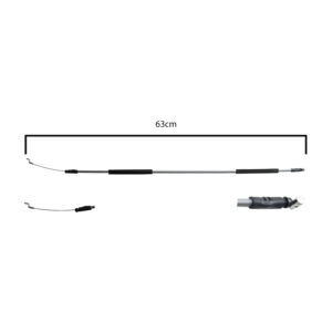 108104 CHICOTE CERRADURA HD CIVIC 2P COUPE / 4P SEDAN 16-21  63 CM BRA GENERICA Derecho/Izquierdo Delantera