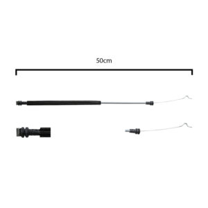 108244 CHICOTE CERRADURA DG JOURNEY 09-20  50 CM BRA GENERICA Derecho/Izquierdo Trasera