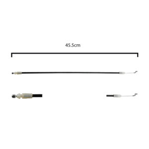 108258 CHICOTE CERRADURA NS MARCH 11-20  45.5CM PARA MANIJA INTERIOR BRA GENERICA Derecho Trasera