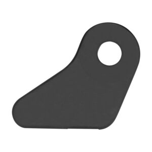 108287 MANIJA INTERIOR VW POINTER PICK UP 97-05 98-05  ASIENTO PILOTO CON HOYO PARA PERILLA 1 PIEZA CORRUGADA NEGRA PLASTICO TAPA LATERAL PARA ASIENTO BRA GENERICA Derecho Delantera