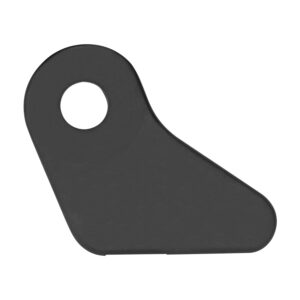 108288 MANIJA INTERIOR VW POINTER 98-05/PICK UP 97-05  ASIENTO COPILOTO CON HOYO PARA PERILLA 1 PIEZA CORRUGADA NEGRA PLASTICO TAPA LATERAL PARA ASIENTO BRA GENERICA Izquierdo Delantera