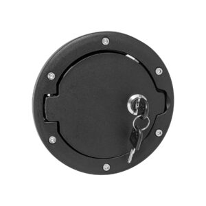 108681 TAPON JP WRANGLER RUBICON/SAHARA 07-18  GASOLINA NEGRO CON LLAVE ZINC CON PLASTICO CHIN SOLO CUBIERTA CON EMPAQUE Derecho/Izquierdo Trasera
