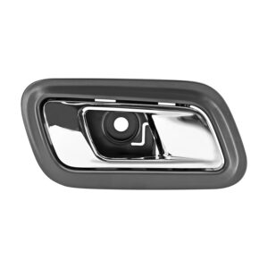 108758 MANIJA INTERIOR FD INTERCEPTOR 13-18  CROMADA/NEGRA PLASTICO TWN HUSHAN AG1Z-5421818-AA Derecho Trasera