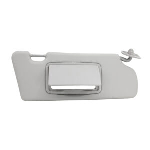 108784 VISERA FD COURIER 01-10/IKON 01-07/FIESTA 97-02  1 PIEZA CON ESPEJO SIN LUZ GRIS CLARO VINIPIEL BRA GENERICA TIPO ORIGINAL Derecho Delantera