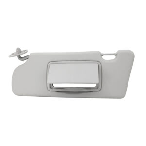 108785 VISERA FD FIESTA 97-02/IKON 01-07/COURIER 01-10  1 PIEZA CON ESPEJO SIN LUZ GRIS CLARO VINIPIEL BRA GENERICA TIPO ORIGINAL Izquierdo Delantera