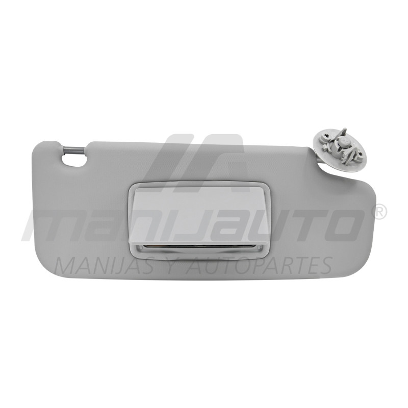 108808 VISERA CV BEAT 18-21/SPARK 11-17/SONIC 12-19/CRUZE 10-16/TORNADO 12-20 1 PIEZA CON ESPEJO SIN LUZ GRIS HUMO PLASTICO BRA GENERICA TIPO ORIGINAL Derecho Delantera