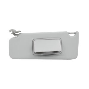 108825 VISERA NS PLATINA  RN CLIO 02-10  1 PIEZA CON ESPEJO SIN LUZ GRIS VINIPIEL BRA GENERICA TIPO ORIGINAL Izquierdo Delantera