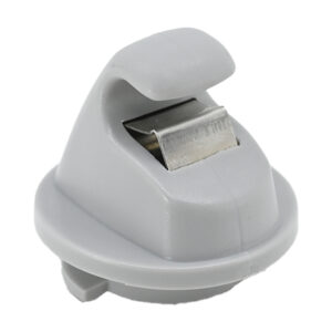 108996 VISERA VW GOLF 13-22 VW GOLF SPORTWAGEN 13-20 VW TIGUAN 18-22 VW TERAMONT 19-23 VW T-CROSS 20-23 VW PASSAT 15-19  SOLO GANCHO 1 PIEZA GRIS PLASTICO CHIN MANIJAUTO 5G0857561B TIPO ORIGINAL Derecho/Izquierdo Delantera