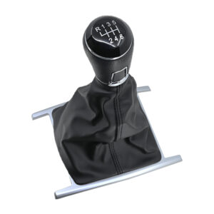 109125 PERILLA  VW AMAROK 10-22 FUNDA CON PERILLA NEGRO/ALUMINIO 6 VELOCIDADES VINIPIEL TIPO ORIGINAL CHN 2H0711113
