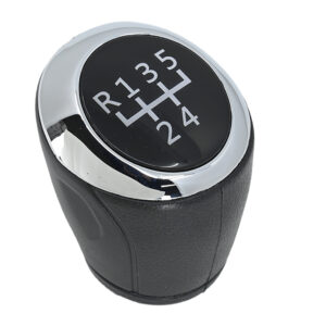 109126 PERILLA  CHEV SONIC 12-17 DE PALANCA NEGRA/CROMO 5 VELOCIDADES PIEL SINTETICA TIPO ORIGINAL CHN