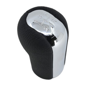 109129 PERILLA TY COROLLA 92-09 TY RAV4 94-00 TY YARIS 99-05  DE PALANCA NEGRA/CROMO 5 VELOCIDADES PIEL SINTETICA TIPO ORIGINAL CHN