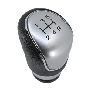 109138 PERILLA FD FOCUS 05-13 FD MONDEO 05-13 FD FIESTA 05-13  DE PALANCA NEGRO/PLATA 5 VELOCIDADES PIEL SINTETICA CHN