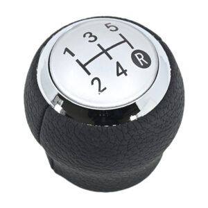109143 PERILLA TY COROLLA 07-13 TY YARIS 07-13 TY RAV4 07-13  DE PALANCA NEGRO/PLATA 5 VELOCIDADES PIEL SINTETICA TIPO ORIGINAL CHN