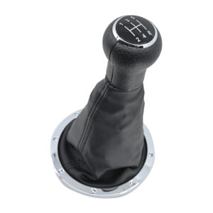109152 PERILLA VW POINTER 94-10 VW POINTER PICK UP 94-10  FUNDA CON PERILLA NEGRO/PLATA 5 VELOCIDADES VINIPIEL TIPO ORIGINAL CHN 377863293G