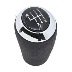 109176 PERILLA MZ 3 06-13 MZ 5 05-13 MZ 6 07-12 MZ CX-7 2006 MZ MX-5 05-14 DE PALANCA NEGRA/CROMO 6 VELOCIDADES PIEL SINTETICA TIPO ORIGINAL CHN