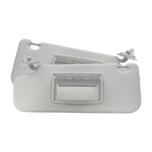 109210 VISERA CHEV CRUZE 17-19 JUEGO 2 PIEZAS CON ESPEJO SIN LUZ GRIS CLARO VINIPIEL BRA 2M PLASTIC TIPO ORIGINAL Derecho/Izquierdo Delantera