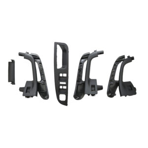 109325 MANIJA INTERIOR VW BORA 05-10 VW GOLF 4P 07-09 JALADERA 5 PIEZAS LISA NEGRO PLASTICO SOLO MANGO CHN MANIJAUTO 55112457AB Derecho/Izquierdo Delantera/Trasera