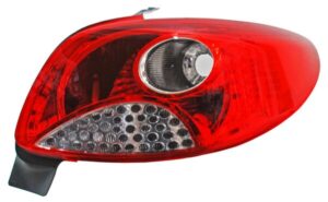 11-C159-01-2B CALAVERA PEUGEOT 207 09-10 5P OSCURA S/ARNES TYC ***0 DER