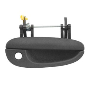 17382 MANIJA EXTERIOR DG NEON 95-99 CON HOYO PARA LLAVE CORRUGADA NEGRA PLASTICO HUSHAN DELANTERA DERECHA