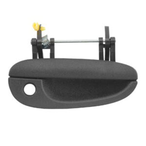 17383 MANIJA EXTERIOR DG NEON 95-99 CON HOYO PARA LLAVE CORRUGADA NEGRA PLASTICO HUSHAN DELANTERA IZQUIERDA