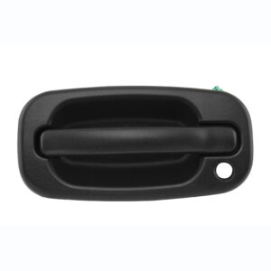 18667 MANIJA EXTERIOR CV SILVERADO 99-06/SUBURBAN/TAHOE/SONORA 00-06/AVALANCHE 02-06 GM SIERRA 99-06/YUKON 00-06 CV CHEYENNE 99-06 CON HOYO PARA LLAVE LISA PARA PINTAR NEGRA PLASTICO HUSHAN DELANTERA IZQUIERDA