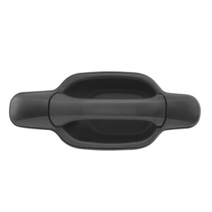 18670 MANIJA EXTERIOR CV COLORADO GM CANYON 04-12 SIN HOYO PARA LLAVE CORRUGADA NEGRA PLASTICO HUSHAN DELANTERA DERECHA