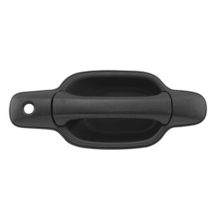 18672 MANIJA EXTERIOR CV COLORADO GM CANYON 04-12 CON HOYO PARA LLAVE CORRUGADA NEGRA PLASTICO HUSHAN DELANTERA DERECHA