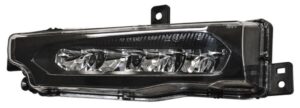 19-6220-A0-9B FARO NIEBLA BMW X3 18-19 LEDS FONDO NEGRO TYC IZQ