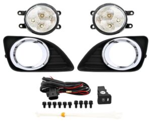 19-A967DB05Z3 FARO NIEBLA CAMRY 10-11 LEDS C/PARRILLA JGO