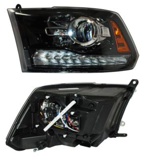 20-9392-C0-1A FARO DODGE PU 16-17 FONDO NEGRO C/LUZ DE DIA TYC IZQ