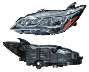 20-9612-A0-1N FARO CAMRY 15-17 FONDO NEGRO LEDS TYC IZQ