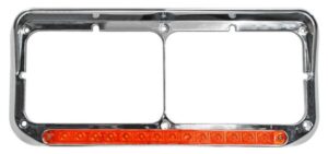 20-F5450035B3 BISEL KENWORTH T800 99-14 C/LUZ LEDS CROMADO 2264 ***0 DER