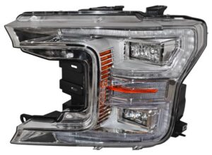 20-G422-B6-1A FARO FORD PU 18-20 FONDO CROMADO LEDS TYC1 230113 IZQ