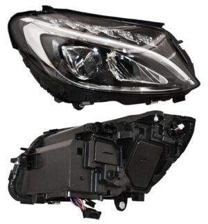 20-G549-06-9B FARO MBENZ CLASE C 15-18 ELECT C/MOTOR LEDS TYC 230113 DER