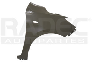 202-2206-06 SALPICADERA MT MIRAGE 21-23 C/HOYO P/CUARTO LAMINA GLX L4 4 CILINDROS 1.6L 4 PUERTAS DER