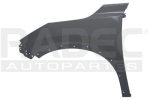 202-2324-13 SALPICADERA NS X-TRAIL 23-24 C/HOYO P/MOLDURA ADVANCE/EXCLUSIVE/PLATINUM/PLATINUM PLUS L4 4 CILINDROS 2.5L 5 PUERTAS ALUMINIO IZQ