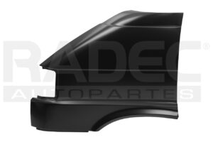 202-3109-07 SALPICADERA VW EUROVAN 01-05 S/REJILLA LAMINA CARGO/PASAJEROS L4 4 CILINDROS 1.9/2.5L IZQ