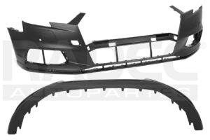 203-0201-10 FASCIA DELANTERA AD A3 17-19 C/HOYO P/SENSOR P/PINTAR DYNAMIC/SELEC/S-LINE L4 4 CILINDROS 1.4/2.0L 4 PUERTAS