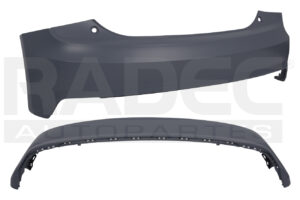 203-0205-04 FASCIA TRASERA AD A1 16-18 S-TRONIC/S-LINE L4 4 CILINDROS 1.3/1.4L 4 PUERTAS