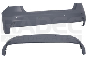 203-0205-08 FASCIA TRASERA AD A1 19-21 P/PINTAR C/HOYO P/SENSOR COOL-SPORTBACK/EGO SPRTBACK/URBAN SPORTBACK/COOL/EGO/URBAN L4 4 CILINDROS 1.4/1.8/2.0L 3/5 PUERTAS