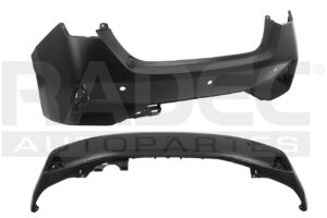 203-0604-16 FASCIA TRASERA CV AVEO 24 P/PINTAR ORIGINAL LT/LT PLUS L4 4 CILINDROS 1.5L 5 PUERTAS