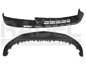 203-0605-00 FASCIA DELANTERA CV BLAZER 19-21 CORRUGADA BASE/L/LT/TRUE NORTH L4 4 CILINDROS 2.0/2.5/3.6L 5 PUERTAS INFERIOR
