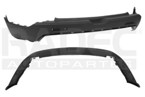203-0664-08 FASCIA TRASERA CV ACADIA 17-19 S/HOYO P/SENSOR SL/SLE/SLT V6 6 ILINDROS 3.5/3.6/3.7L 5 PUERTAS