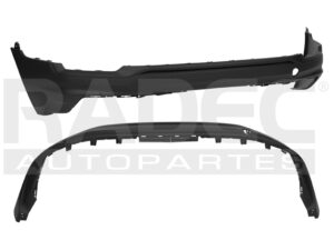 203-0678-06 FASCIA TRASERA CV TERRAIN 18-20 S/HOYO P/SENSOR SLE/SL/SLT/DENALI L4 4 CLINDRS 1.5/1.16/2.0L 5 PUERTAS INFERIOR